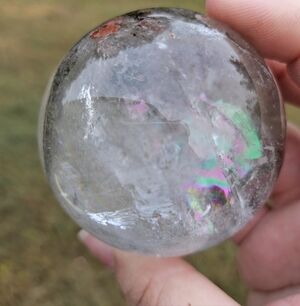 garden quartz sphere 2.3 in